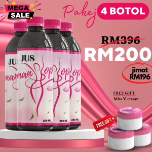 SET 4 BOTOL FREEGIFT